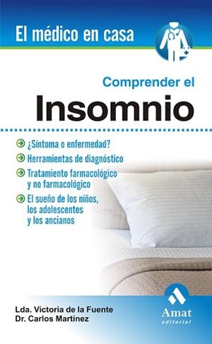 COMPRENDER EL INSOMNIO | 9788497353397 | DE LA FUENTE PAÑELL, VICTORIA