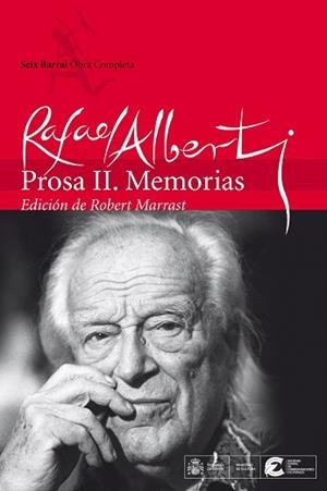 OBRAS COMPLETAS. PROSA II. MEMORIAS | 9788432240577 | ALBERTI, RAFAEL