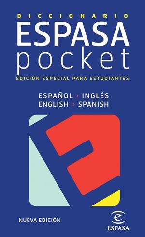 DICCIONARIO ESPASA POCKET ESPAÑOL-INGLES / INGLÉS-ESPAÑOL | 9788467020533 | ESPASA CALPE