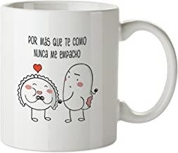 TAZA CROQUETA Y EMPANADILLA. POR MAS QUE TE COMO NUNCA ME EMPACHO | 8432715098454