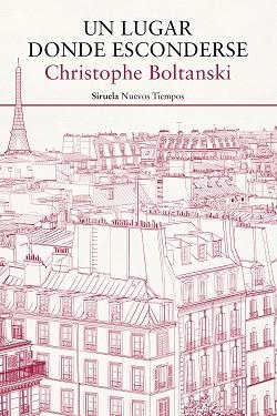 LUGAR DONDE ESCONDERSE, UN | 9788417151003 | BOLTANSKI, CHRISTOPHE