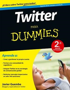 TWITTER PARA DUMMIES | 9788432902420 | GUEMBE, JAVIER