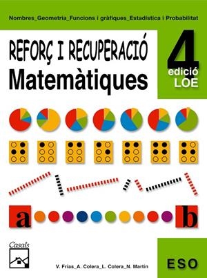 REFORÇ DE MATEMATIQUES 4 ESO | 9788421833339 | VARIOS AUTORES