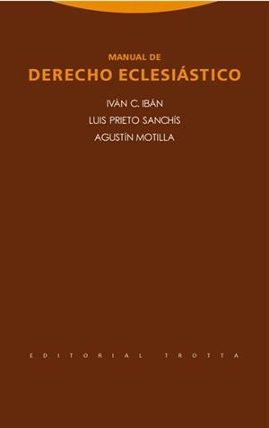 MANUAL DE DERECHO ECLESIÁSTICO | 9788498796629 | IBAN / PRIETO