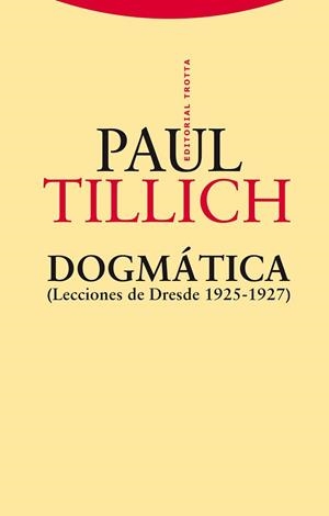 DOGMATICA | 9788498794410 | TILLICH, PAUL