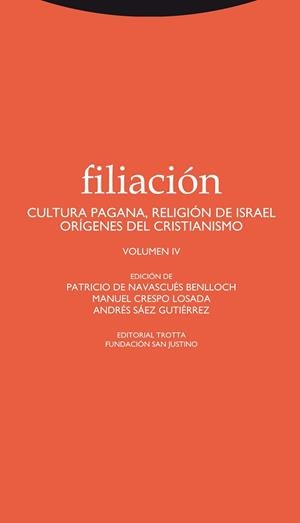 FILIACION IV | 9788498793574 | ANÓNIMO