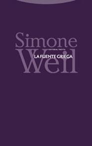 FUENTE GRIEGA, LA | 9788481647471 | WEIL, SIMONE