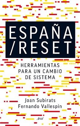 ESPAÑA / RESET | 9788434418752 | SUBIRATS, JOAN / VALLESPÍN, FERNANDO