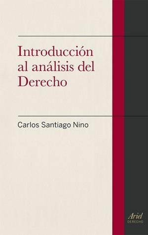 INTRODUCCIÓN AL ANALISIS DEL DERECHO | 9788434409781 | NINO, CARLOS SANTIAGO