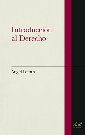 INTRODUCCIÓN AL DERECHO | 9788434470637 | LATORRE, ÁNGEL