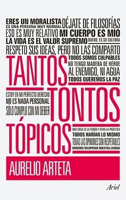 TANTOS TONTOS TÓPICOS | 9788434470644 | ARTETA, AURELIO