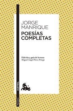 POESÍAS COMPLETAS (MANRIQUE) | 9788467042160 | MANRIQUE, JORGE