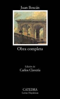 OBRA COMPLETA (JUAN BOSCAN) | 9788437616858 | BOSCAN, JUAN