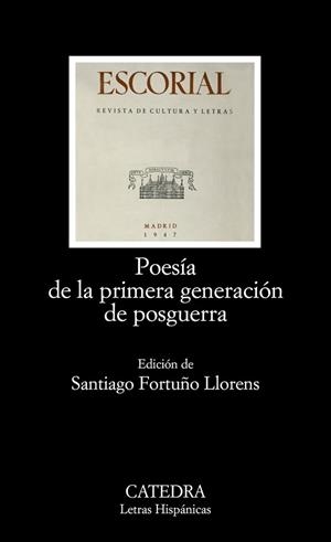 POESIA DE LA PRIMERA GENERACION DE POSGUERRA | 9788437624778 | DIVERSOS AUTORS