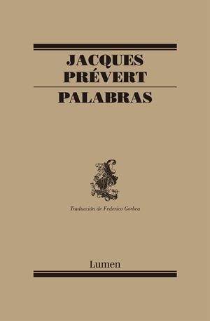 PALABRAS | 9788426427359 | PREVERT, JACQUES