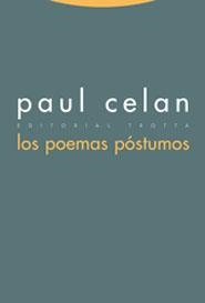 POEMAS POSTUMOS, LOS | 9788481645989 | CELAN, PAUL