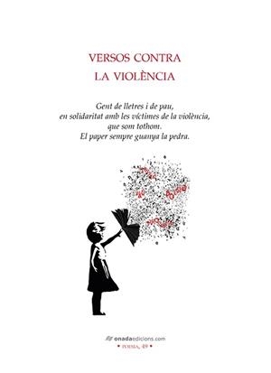 VERSOS CONTRA LA VIOLÈNCIA | 9788417050405 | VARIOS AUTORES
