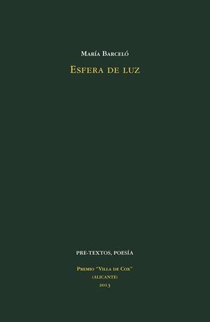 ESFERA DE LUZ | 9788415576983 | BARCELÓ CHICO, MARÍA