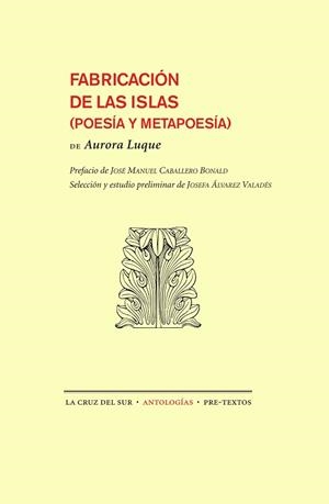 FABRICACIÓN DE LAS ISLAS | 9788415894490 | LUQUE ORTIZ, AURORA