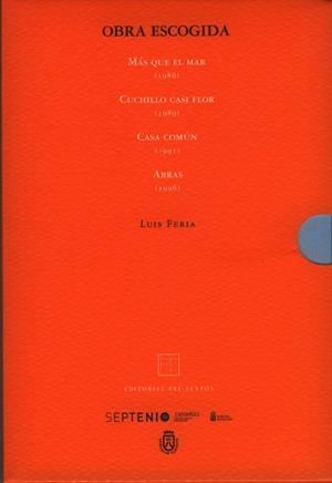 OBRA ESCOGIDA | 9788481919097 | FERIA, LUIS