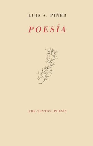 POESÍA (LUIS A. PIÑER) | 9788481910483 | PIÑER, LUIS A.