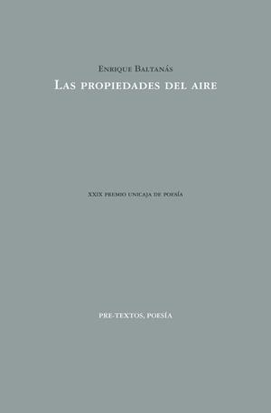 PROPIEDADES DEL AIRE, LAS | 9788415894940 | ENRIQUE BALTANÁS