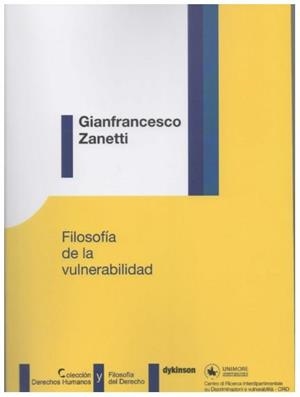 FILOSOFIA DE LA VULNERABILIDAD | 9788413245874 | ZANETTI, GIANFRANCESCO