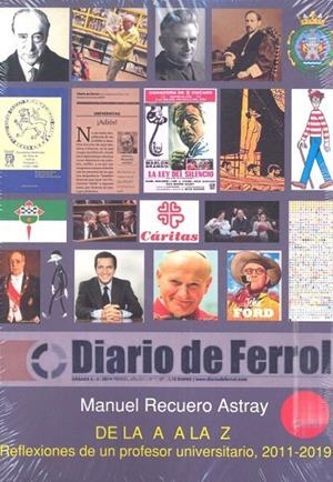 DE LA A LA Z. REFLEXIONES DE UN PROFESOR UNIVERSITARIO, 2011-2019 | 9788417666149 | RECUERO ASTRAY, MANUEL