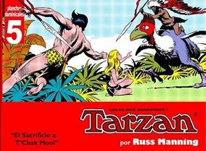 TARZAN - PLANCHAS DOMINICALES 05 : EL SACRIFICIO DE T'CHAK MOOL | 9789898355348 | MANNING, RUSS