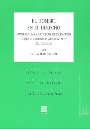 HOMBRE EN EL DERECHO | 9788490459393 | RADBRUCH, GUSTAV