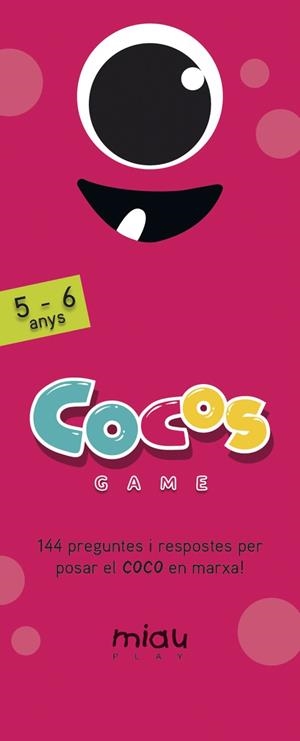 COCOS GAME 5-6 ANYS | 9788416082261 | OROZCO, MARÍA JOSÉ / RAMOS, ÁNGEL MANUEL / RODRÍGUEZ, CARLOS MIGUEL