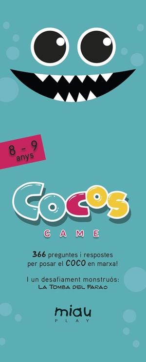 COCOS GAME 8-9 ANYS | 9788416082292 | OROZCO, MARÍA JOSÉ / RAMOS, ÁNGEL MANUEL / RODRÍGUEZ, CARLOS MIGUEL
