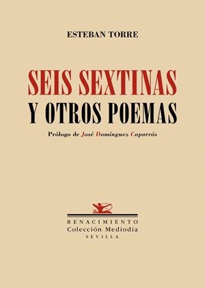 SEIS SEXTINAS Y OTROS POEMAS | 9788417950668 | TORRE, ESTEBAN