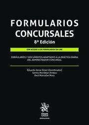 FORMULARIOS CONCURSALES 8ª ED. | 9788413365367 | AZNAR GINER, EDUARDO