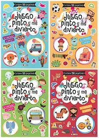 JUEGO, PINTO Y ME DIVIERTO (4 TÚTULOS) | 9788417695187 | EQUIPO DE TODOLIBRO