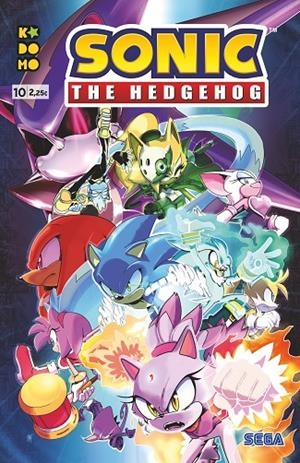 SONIC : THE HEDHEGOG 10 | 9788418180590 | FLYNN, IAN
