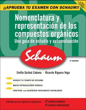 NOMENCLATURA Y REPRESENTACION DE LOS COMPUESTOS ORGANICOS | 9788448143633 | QUIÑOA CABANA, EMILIO