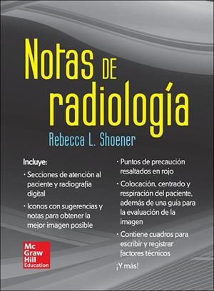 NOTAS DE RADIOLOGIA | 9786071509635 | SHOENER