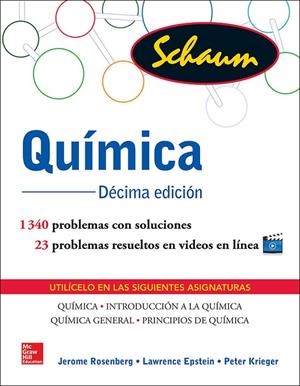 QUIMICA SCHAUM | 9786071511478 | ROSENBERG