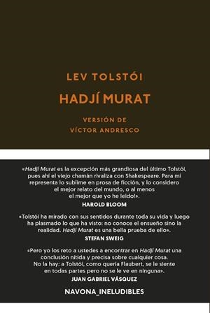 HADJÍ MURAT | 9788417978549 | TOLSTOI, LEV