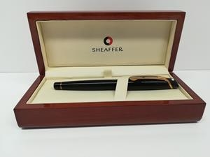 PLOMA SHEAFFER NEGRA BRILLANT XAPAT AMB OR | 9999900004014