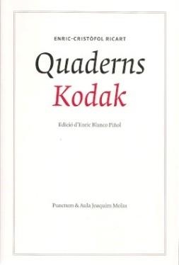 QUADERNS KODAK. ENRIC-CRISTÒFOL RICART | 9788494809316 | BLANCO PIÑOL, ENRIC