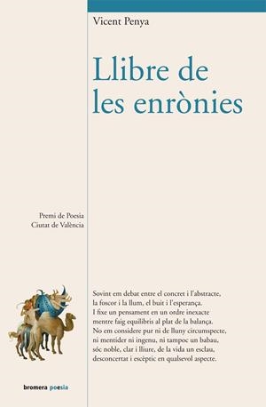 LLIBRE DE LES ENRÒNIES | 9788415390398 | PENYA CALATAYUD, VICENT