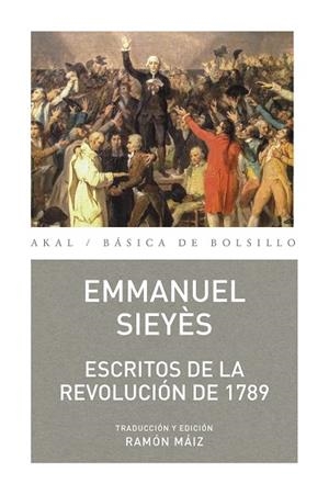 ESCRITOS DE LA REVOLUCIÓN DE 1789 | 9788446048428 | SIEYÉS, EMMANUEL-JOSEPH