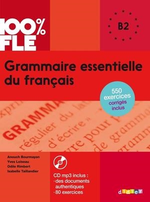 GRAMMAIRE ESSENTIELLE B2 LIVRE+CD | 9782278087327