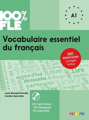 VOCABULAIRE ESSENTIEL A1 LIVRE+CD | 9782278090891