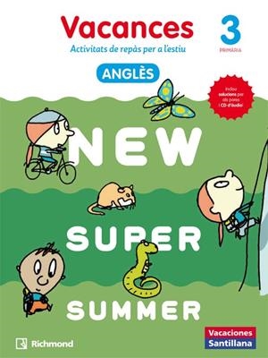 NEW SUPER SUMMER 3 (SB+CD CATALAN) | 9788466823050 | VARIOS AUTORES