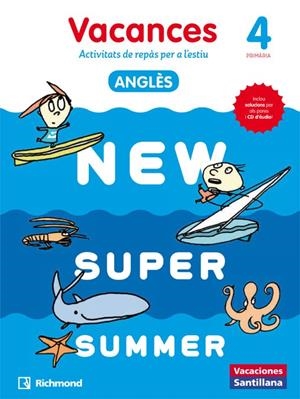 NEW SUPER SUMMER 4 (SB+CD CATALAN) | 9788466823067 | VARIOS AUTORES
