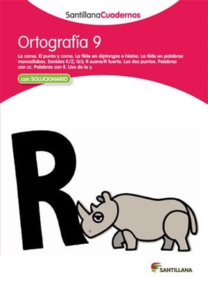 SANTILLANA CUADERNO ORTOGRAFÍA 9 | 9788468012988 | VARIOS AUTORES