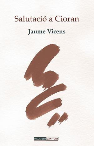 SALUTACIÓ A CIORAN | 9788415432791 | VICENS ESCANDELL, JAUME